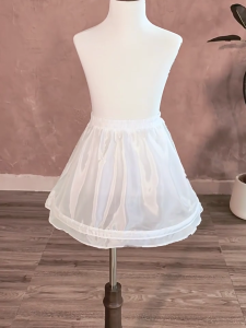 Breathable Polyester Slip For Kids Easy Wear Design And Durable Steel Frame Stage Costume Accessory