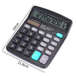 【COD】Electronic Calculator 12 Digit Display Multi-functional Big Button for Business Office School