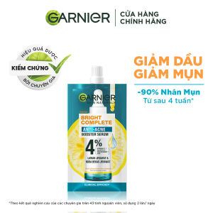 Dưỡng chất dành cho da dầu mụn giúp giảm mụn mờ thâm Bright Complete Anti-Acnes Booster Serum 7.5ml