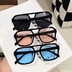 CL LOVERS ka-524 Kacamata Hitam Wanita Kotak Aviator Kacamata Wanita Pria Fashion Kacamata Sunglasses Anti UV Import
