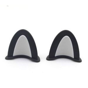 CINDYKHBKJ 2pcs/set Universal Electric Car Driving Styling Helmet Accessories Helmet Decoration Helmet Cat Ears Motorcycle Helmet Cat Ears Motocross Stickers