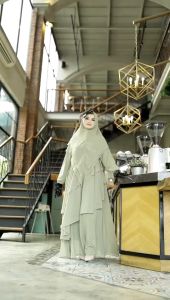 REALPICT COD / GAMIS SYARI KODE 108 FREE HIJAB LD 110 PB 140 BAHAN CERUTY BABYDOLL / TERBARU / TERMURAH / BEST SELLER / PREMIUM