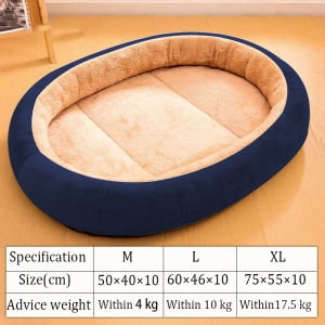 🐱🐶Large Universal Pet Bed | Ultra-Soft Plush Fleece | Fully Washable | Adorable Cozy Bed for Cats & Small/Medium Dogs