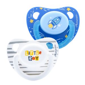 Autumnz Orthodontic Baby Silicone Soother with Hygiene Cover | Baby Pacifier