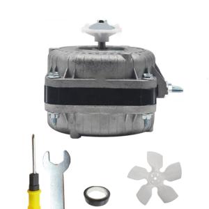 Metal Refrigerator Fan Motor Enhances Cooling Effectiveness Metal Texture Suitable for Household and Business Appliances