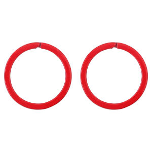 2/5Pcs/lot 30mm Colorful Key Ring Round Shape Metal Key Rings Split Rings for DIY Jewelry Making Handmade Cute Keychain Accessories