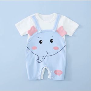 Body Yếm cho bé chất Thun lạnh siêu mát bodysuit cho bé body đùi cho bé cộc tay mẫu quần áo sơ sinh từ 0-12M