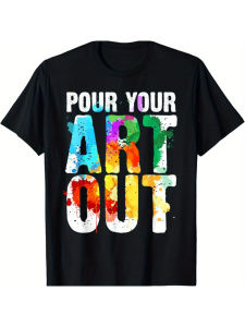 Cool Artist For Men Women Painter Art Teacher Paint Artists T-ShirtCouple Clothing 2025