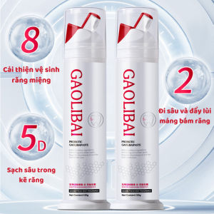 Gel Đánh Răng GAOLIBAI Probiotic 120g – Trắng Răng Khử Mùi Giảm Cao Răng Hơi Thở Thơm Mát