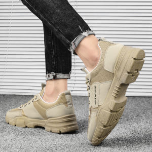 Psion มาใหม่ รองเท้าผ้าใบแฟชั่นผู้ชาย พื้นหนา1นิ้ว ตัวผ้าระบายอากาศได้ดีไม่ร้อนเท้า เลือกได้2 สี คุณภาพดี ราคาถูก ไม่ควรพลาดน้า