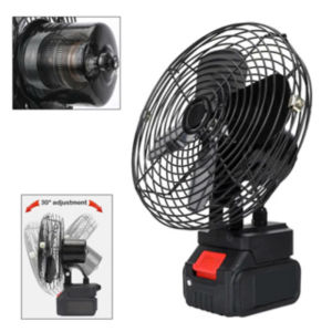[Giá Hủy Diệt] Quạt Tích Điện Lồng Sắt -  Pin 10 Cell 2 Cấp Độ Gió 8 Inch Siêu Mát Động Cơ Khoẻ Độ Bền Cao ( Đế Pin Nhựa ABS )