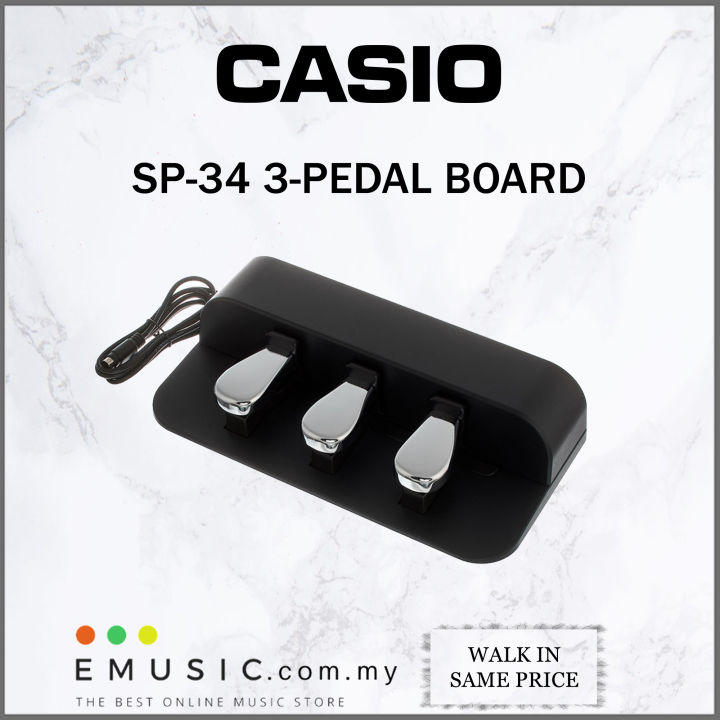 Casio SP34 3-pedal Sustain Pedal Board For PX-S and CDP-S