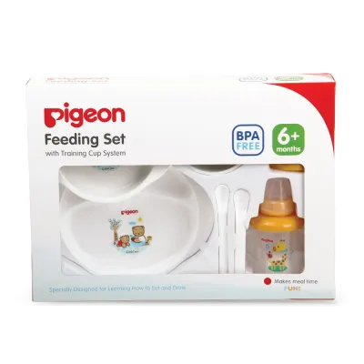 PIGEON Feeding Set With Training Cup