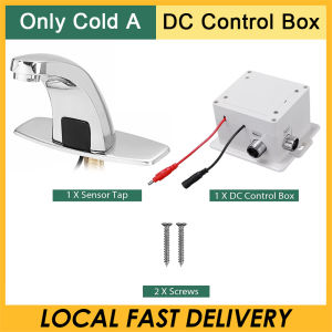Sensor Gerak Otomatis Bebas Genggam Elektronik Inframerah Cerdas Komersial Keran Wastafel Kamar Mandi Tanpa Sentuhan