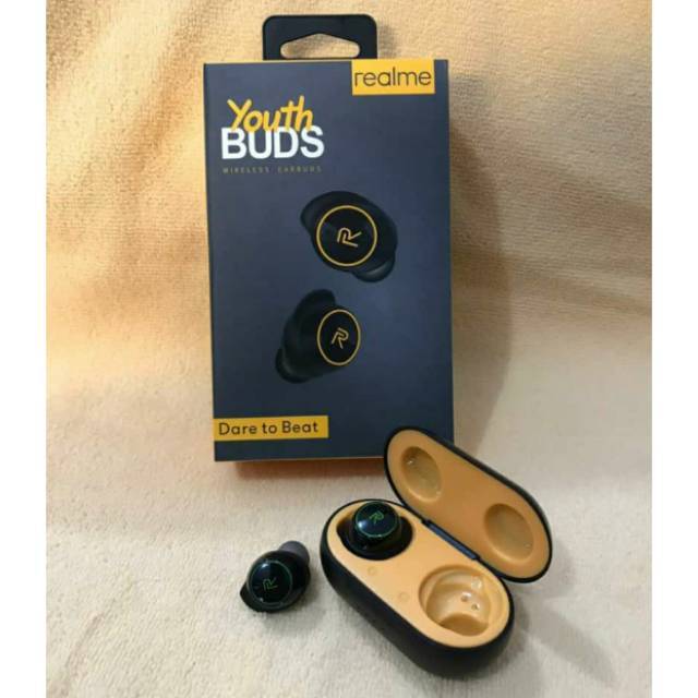 Headset earphone Bluetooth Realme Youth Buds Dare Wireless Earbuds