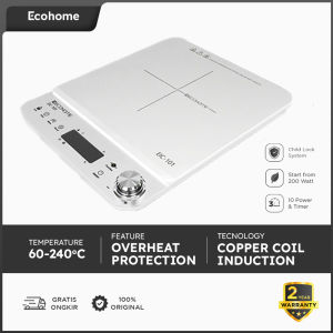Ecohome Induction Cooker EIC-101 Smart Kompor Induksi Listrik Low Watt
