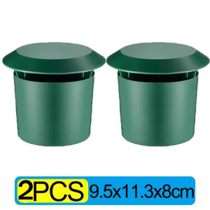 กรงดักหอยทาก4ชิ้นกรงดักหอยทากใช้ซ้ำได้เครื่องมือกล่องป้องกันแมลงศัตรูพืชในฟาร์มเครื่องมือป้องกันสวนอุปกรณ์ตกแต่งสวน