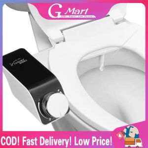 New Bidet Non Electric Toilet Seat Bathroom Sprayer Double Nozzle Muslim Shower Fresh Water Sprayer Anal Cleaning Ass Washer Toilet-Bidet