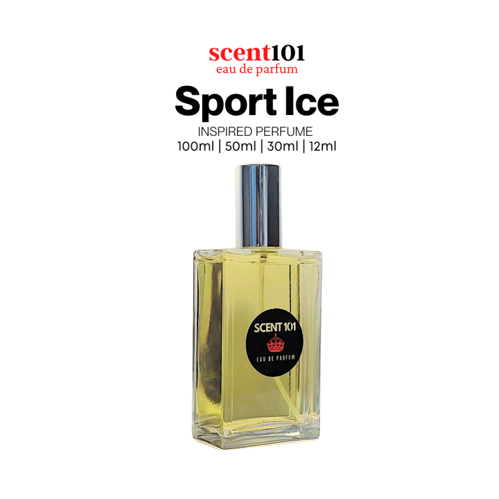 Scent 101 SPORT ICE Inspired Eau De Parfum for Men in 12ml / 30ml ...