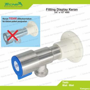 Keran ABS Kran Display Faucet Hanger Plastik Drat Luar Dalam