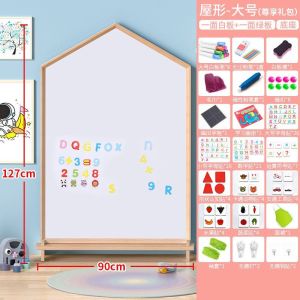 White Board For Kids whiteboard Board For Kids Whiteboard For Kids Magnetic Board Writing Board For Dust-Free Graffiti Small Blackboard Wall Double-Sided Non-Adjustable White Board For Kids