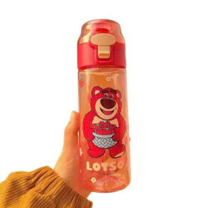 Bình Disney tritan 550ml có lọc chặn Nhân vật hoạt hình hot trend. Bình nước cho bé hoạt hình.bình uống trực tiếp