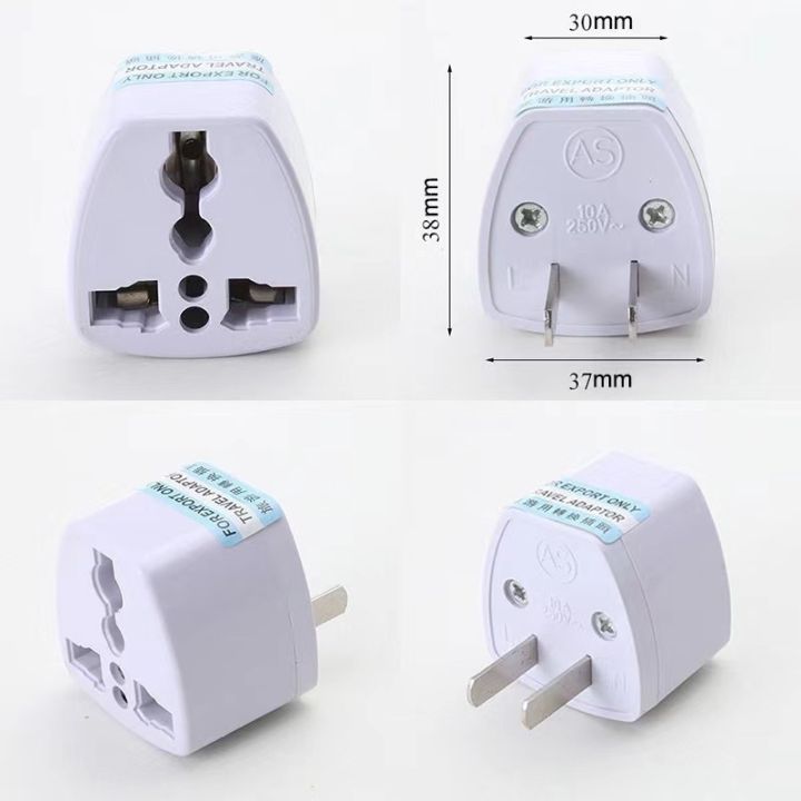 Universal AC Travel Power Plug Conversion Adaptor Three Holes 220V ...