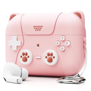 3DFor Airpods Pro 2nd/1st Generation Case Game Player Design with Keychain Silicone Protective Cover For Airpods Pro 2 Case