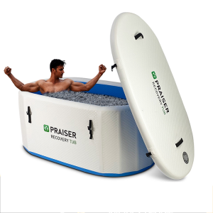 Adult Tub Foldable Bathtub Tubs Portable Ice Bath Recovery Pod Cold Plunge With Pump