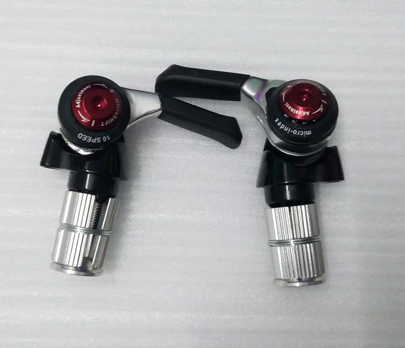 パーツ microSHIFT / BS-A11 / Bar End Shifters Microshift BS-A11 TT Bar End Shifters 2/3 x 11 Speed for