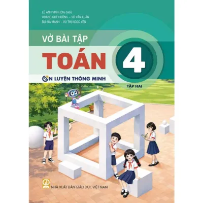 BeeBook - Vở bài tập Toán lớp 4 tập 2 (Ôn luyện thông minh) Bám sát SGK Kết nối tri thức với cuộc sống