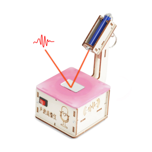 Children Science Toys Acoustic Wave Imager Model Wooden DIY Assembling Science Experiment Kits KIDS STEM Educational Toys School