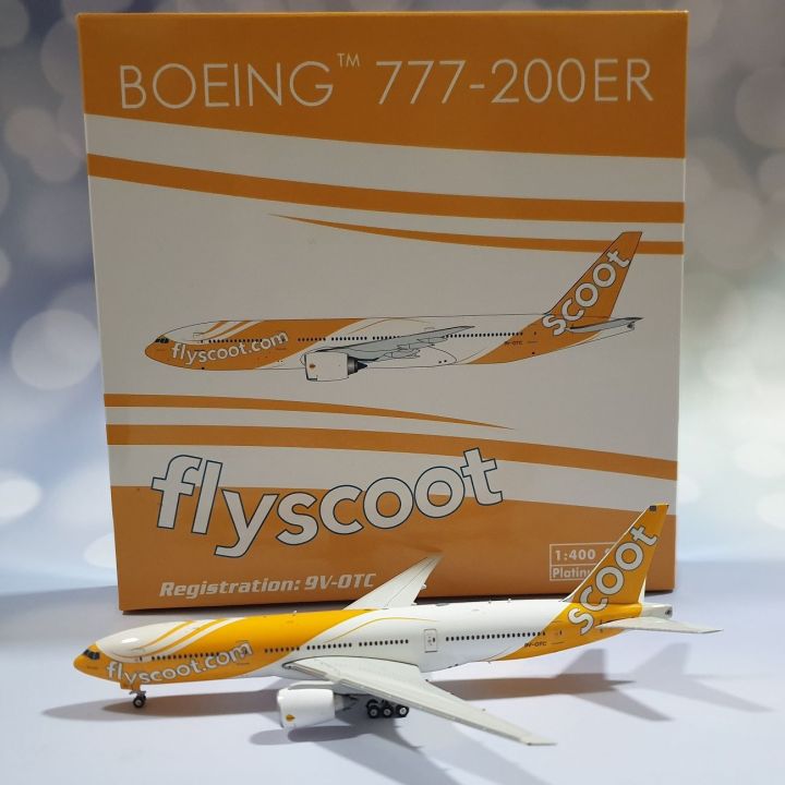 Phoenix Models Scoot Boeing 777-200 9V-OTC 1:400 LIMITED EDITION