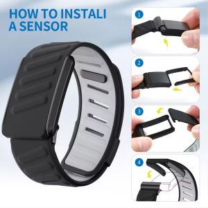 Soft Silicone Wrist Band For WHOOP SportFlex Waterproof and Sweatproof 5.0 Compatible
