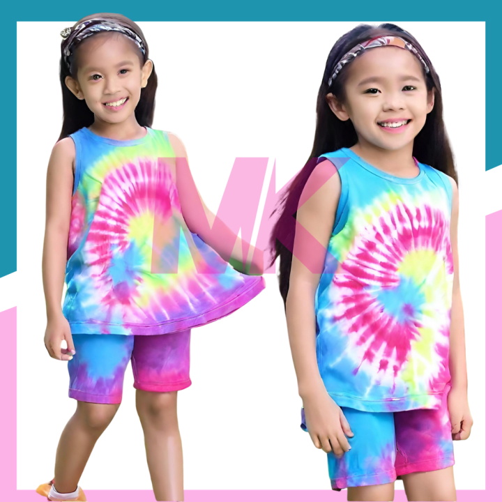 Tie-Dye%20Sando%20and%20Shorts%20Terno%20Sets,%20Ideal%20for%20Girls%20Aged%201-8%20Years,%20Perfectly%20Designed%20for%20Kids%20-%20Image%204