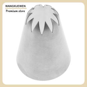 [COD] # C10 kích thước lớn đường ống vòi phun bánh kem trang trí đóng băng Mẹo 10 răng gần sao