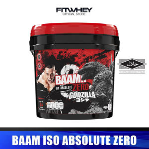 BAAM ISO ABSOLUTE ZERO (8 LB) | เวย์โปรตีนไอโซเลท ไม่มีไขมัน ไม่มีน้ำตาล ดูดซึมไว I FITWHEY