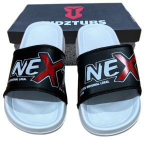 KIDZTUBS Sandal Anak Laki Laki Karet Slip On Selop Slide Jepit Karakter Hitam 6 10 Tahun Kaki Fashion 1958100124
