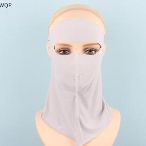 [WQP Fashion Store] COD Jewerry หน้ากากป้องกันแสงแดดผ้าไหมน้ำแข็งผ้าพันคอคอป้องกันรังสียูวีหน้ากากปิดหน้ากันแดดกันฝุ่นใช้ในฤดูร้อน