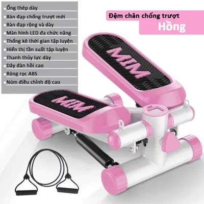 Máy tập thể dục Mini Stepper Stepper tại nhà ngoài trời máy đạp bước bộ yên tĩnh đa chức năng Tạo tư thế tốt cho chân
