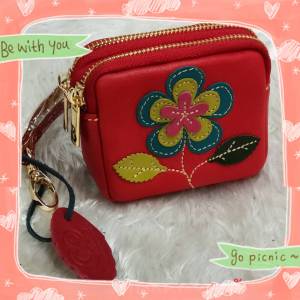 กระเป๋าหนังแท้-หนังชามัวส์GPBAGS310พกพาสะดวกไปได้ด้วยทุกที่หนังแท้ดูแลง่าย