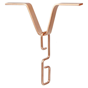 Ngoài trời mưa chuỗi Adapter Clip với lớp phủ chống gỉ V hình dạng máng xối nối móc treo cho dễ dàng thoát nước