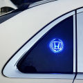 Lampu Led Logo Jendela Mobil Tanpa Sambung Kabel Usb Charging Car Kontrol Cerdas Car Logo Light Logo Honda Toyota Nissan Dll. 