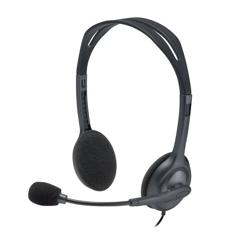 Noise Cancelling Logitech H111 Stereo Headset 3.5mm multi device Lazada PH