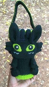 เจ้าเขี้ยวกุดสุดหน้ายักมาแล้วคร่าาา - กระเป๋าเยติ ถุงแก้วเก็บความเย็น กระเป๋าไหมพรม