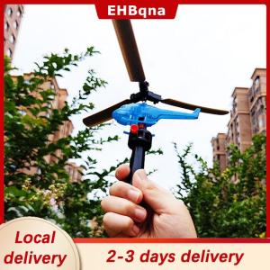[COD]  HOT SALE Ship within 24 hours Pull Line Helicopter Fly Drawstring Small Plane Outdoor Game Draw Rope Take-off Interactive Toy Educational Toys Childrens Gift