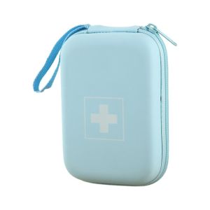 New Large Capacity Travel Storage Bag Lightweight Waterproof Small Medicine Bag PU Divided Interior Pill Organizer Bag