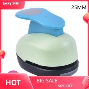 Jacky อุปกรณ์เจาะรูกลมขนาด9 16 25มม. อุปกรณ์ตัดสมุดภาพทำมือแบบทำมือ