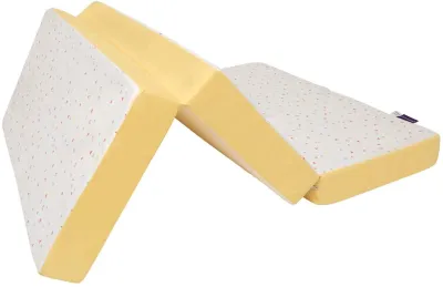 Clevamama ClevaFoam Foldable Travel Cot Mattress - Playful Shapes