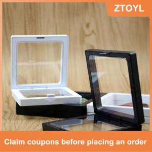 【ZTOYL】 Trắng trong suốt treo hiển thị trường hợp hộp đồ trang sức vòng cổ lưu trữ chủ